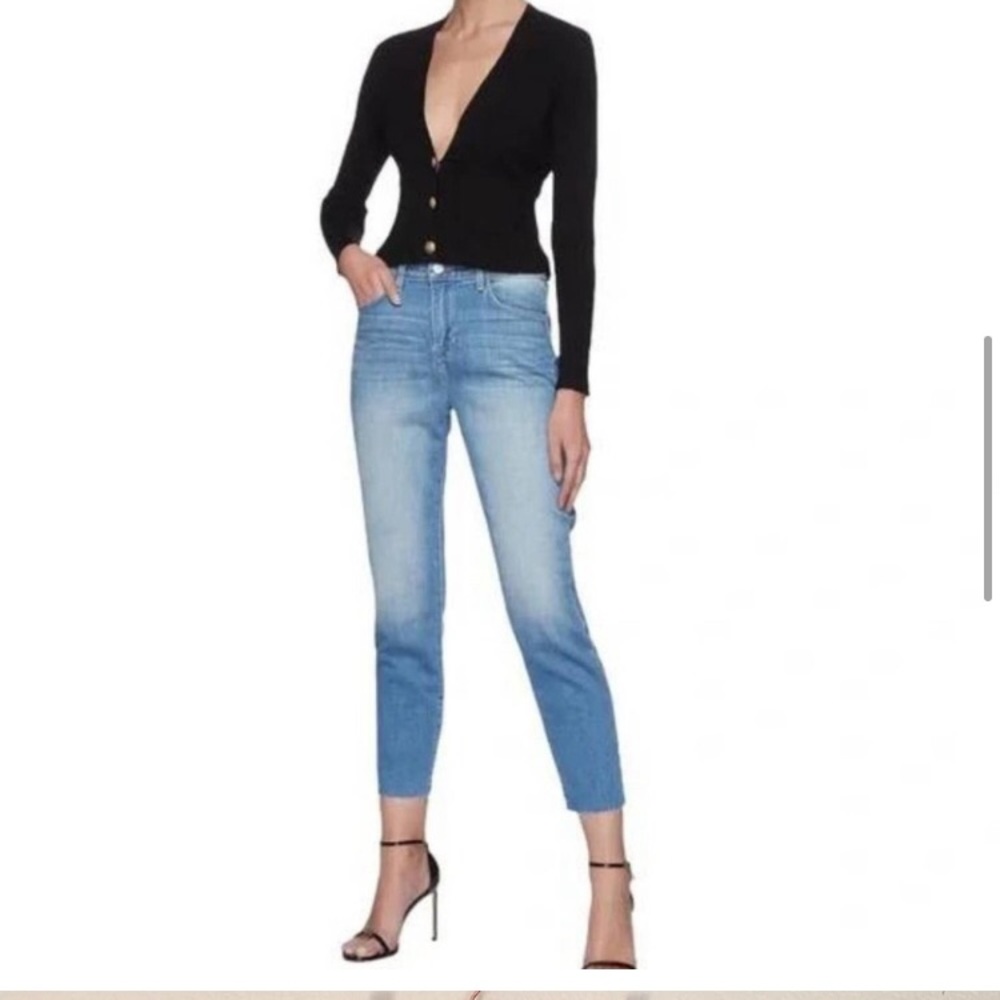 NWT L’Agence El‎ Matador Light Wash Slim Fit Cropped Jeans Size 25 New with tags